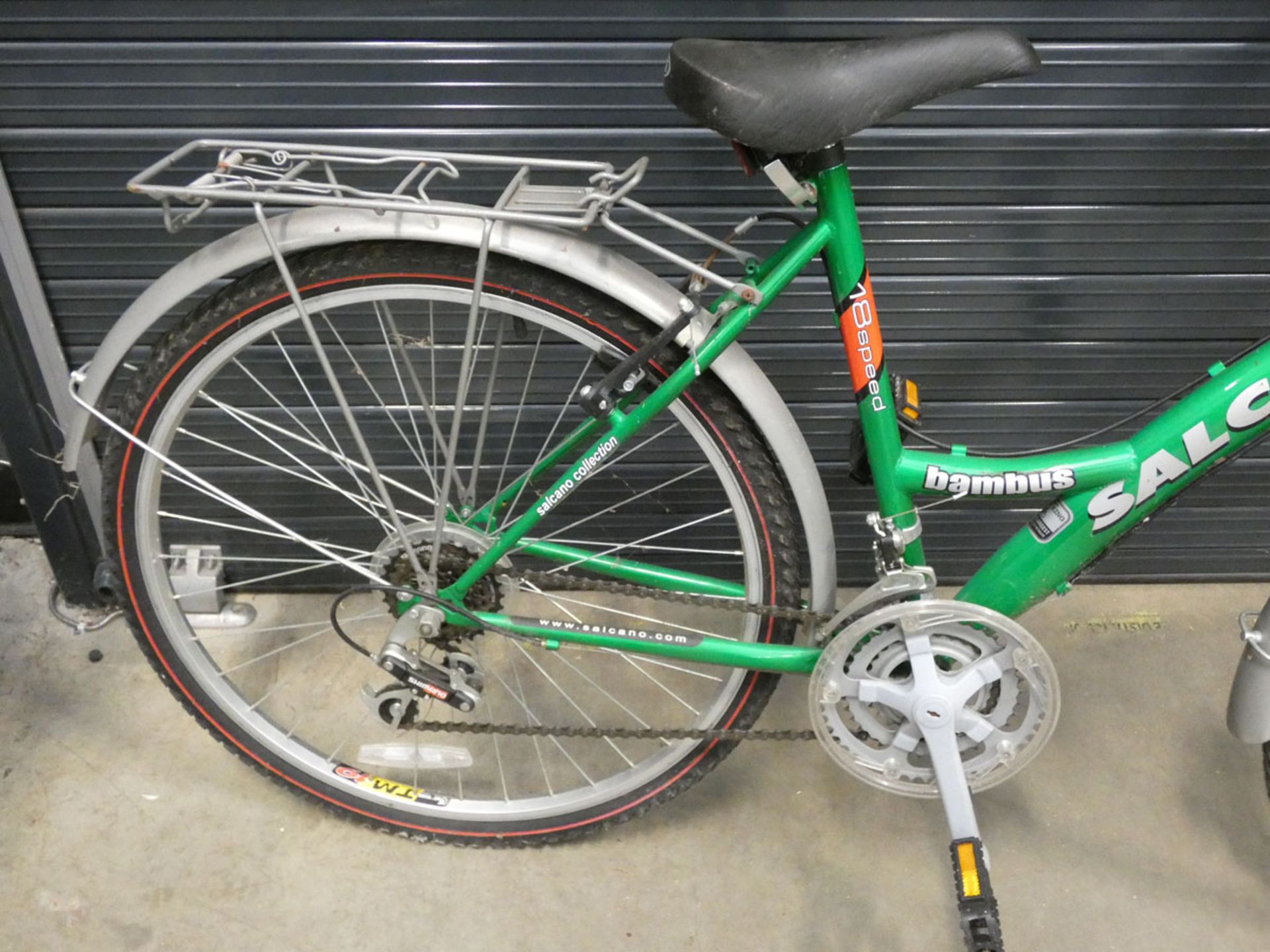 Salcano green and white ladies bike - Image 2 of 4