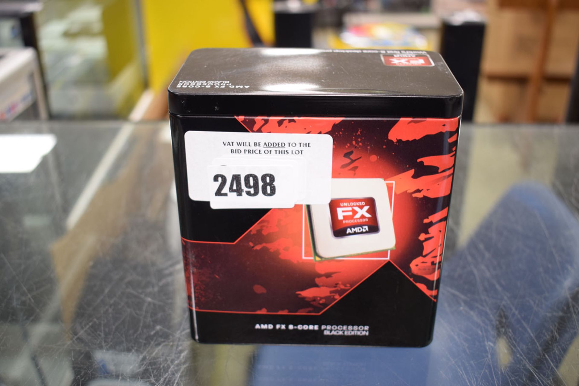 2492 - AMD FX 8 core processor, black edition with tin