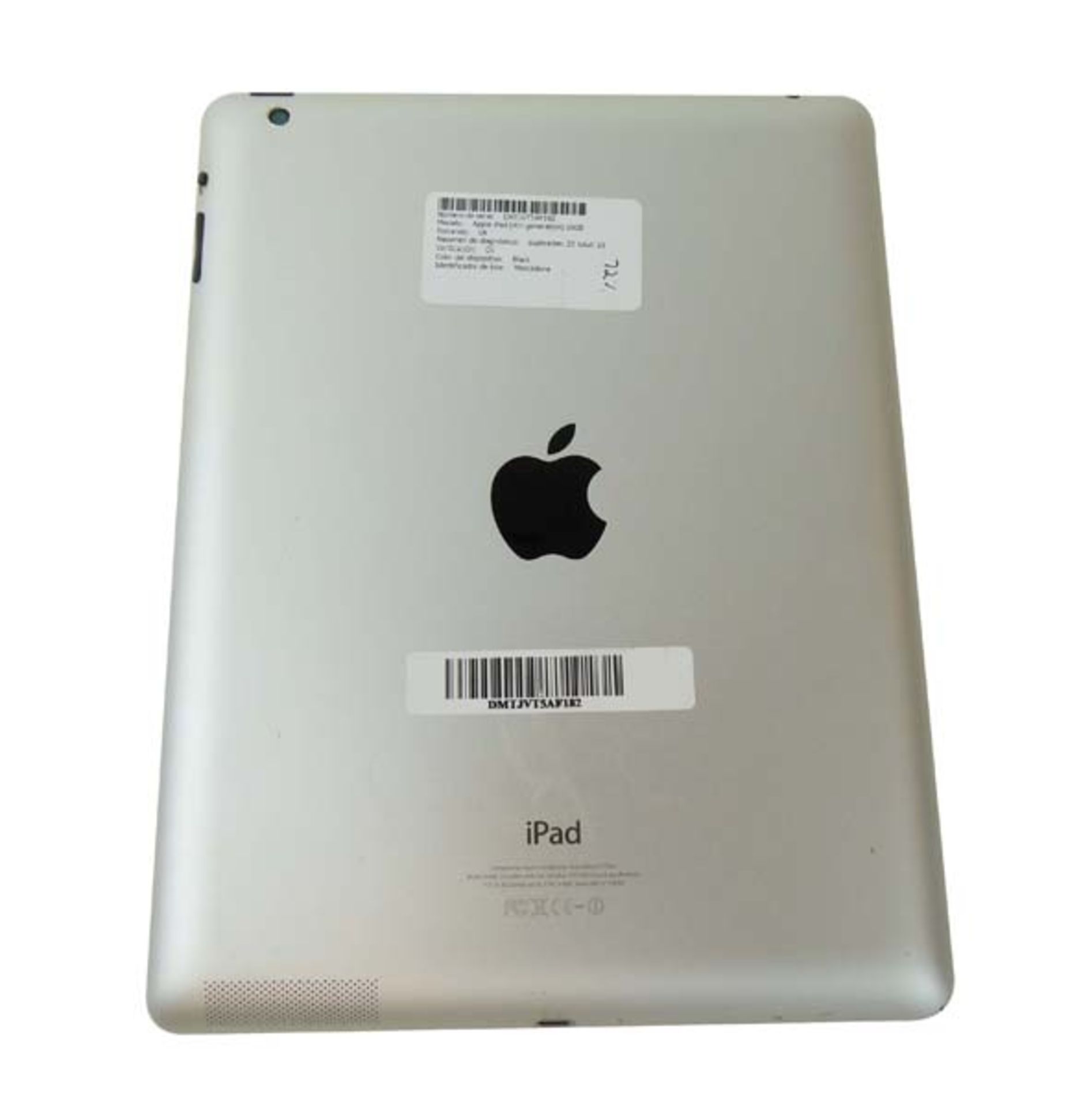 iPad 16GB Silver tablet (A1458 4th Gen) - Image 2 of 2