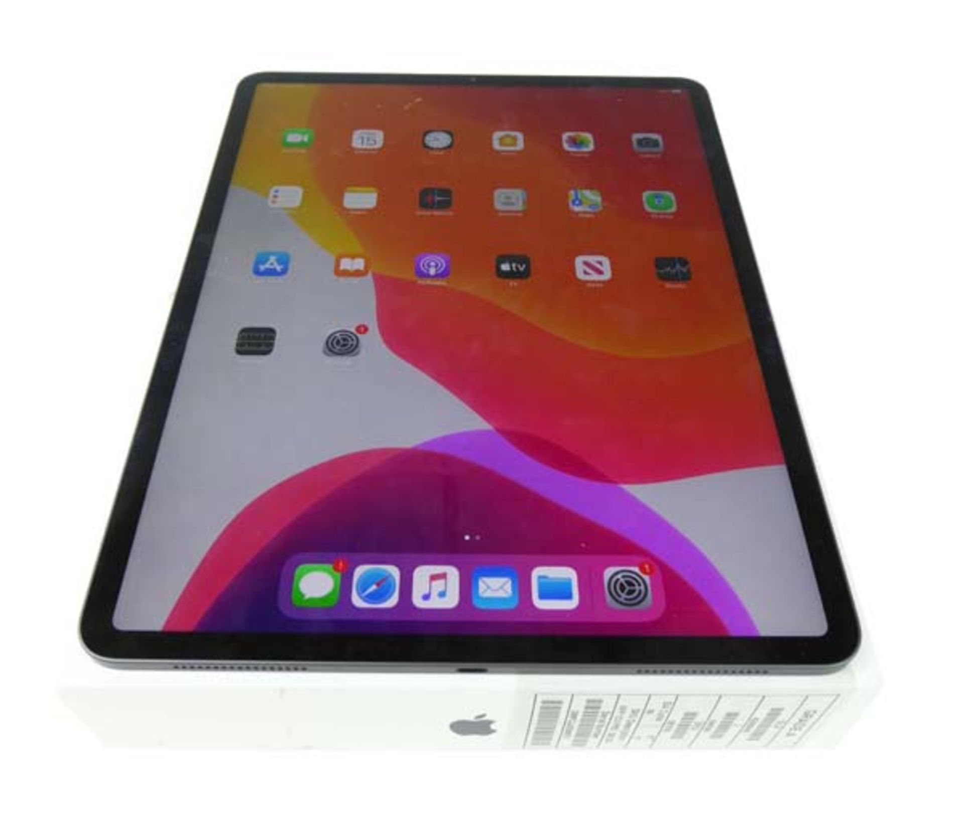 iPad Pro 12.9'' 256GB Space Grey tablet with box and charger (A2229 4th Gen 2020) - Image 3 of 3