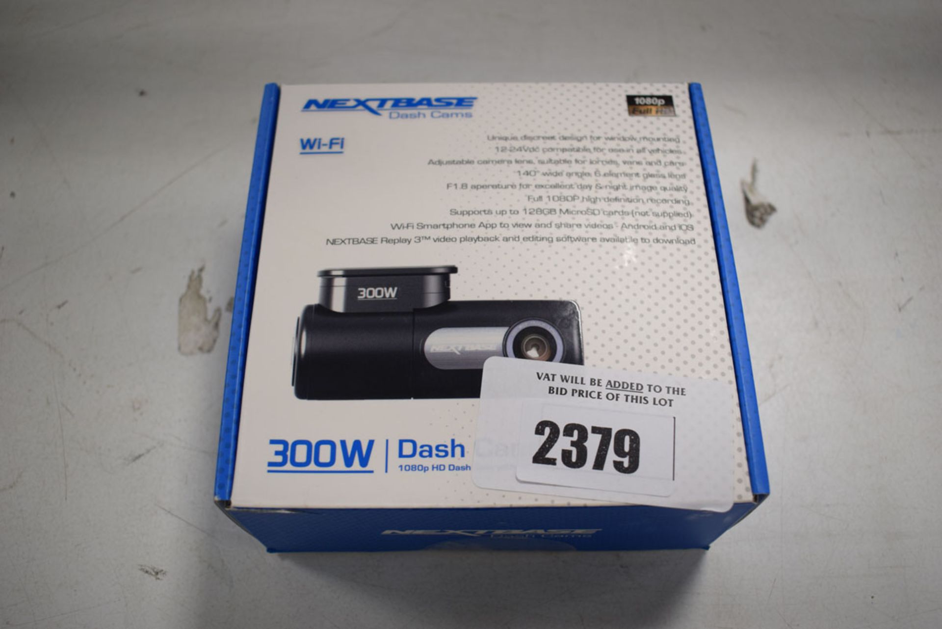 Nextbase wifi 300W dashcam with box