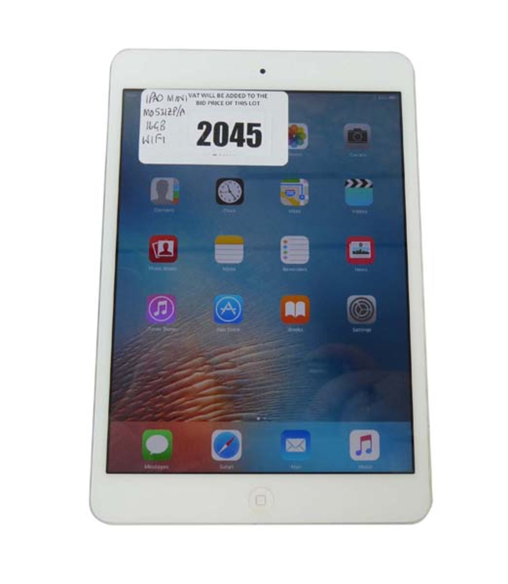 iPad Mini 16GB Silver tablet (A1432)