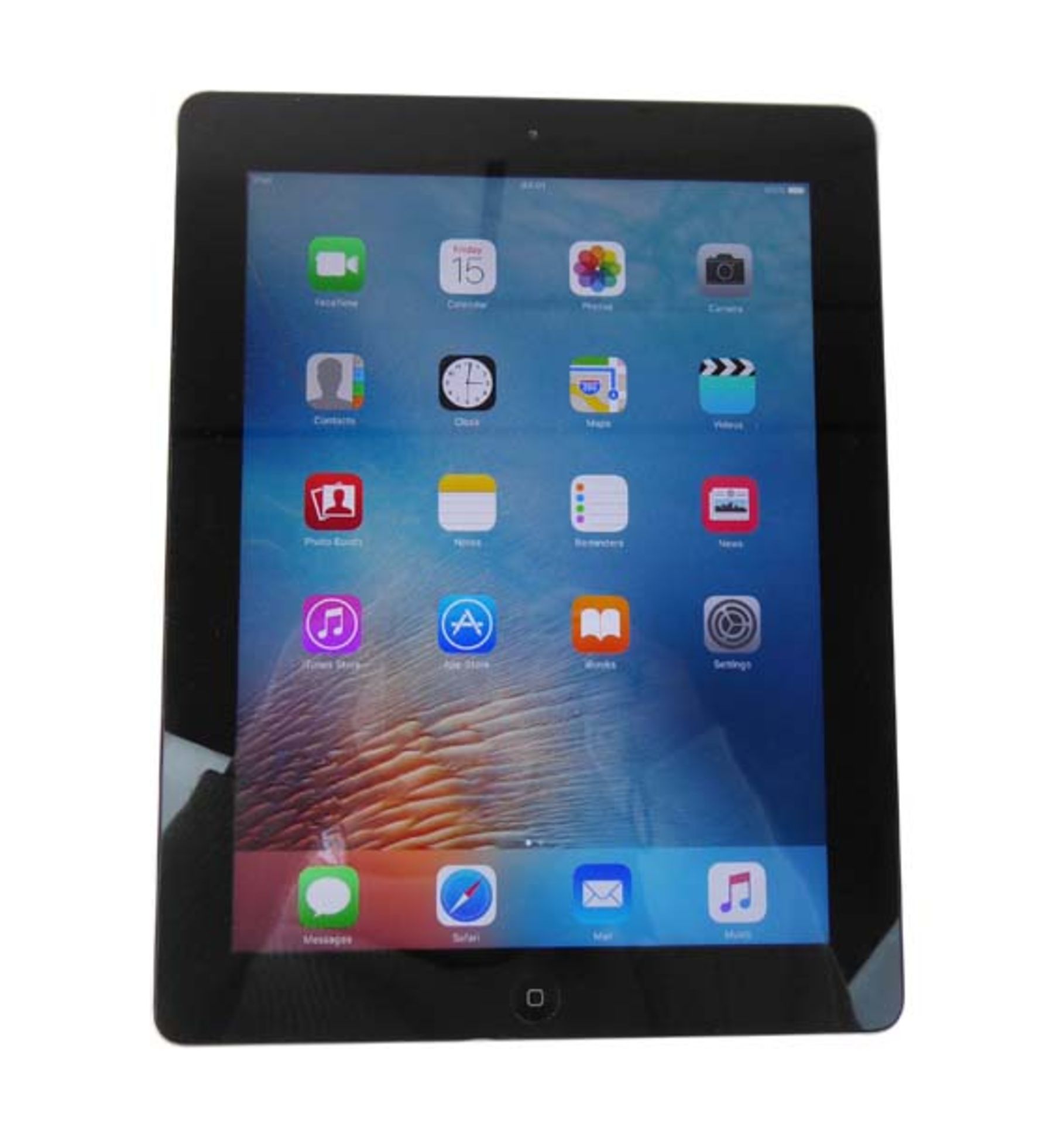 iPad 16GB Black tablet with box and charger (A1416 2012)