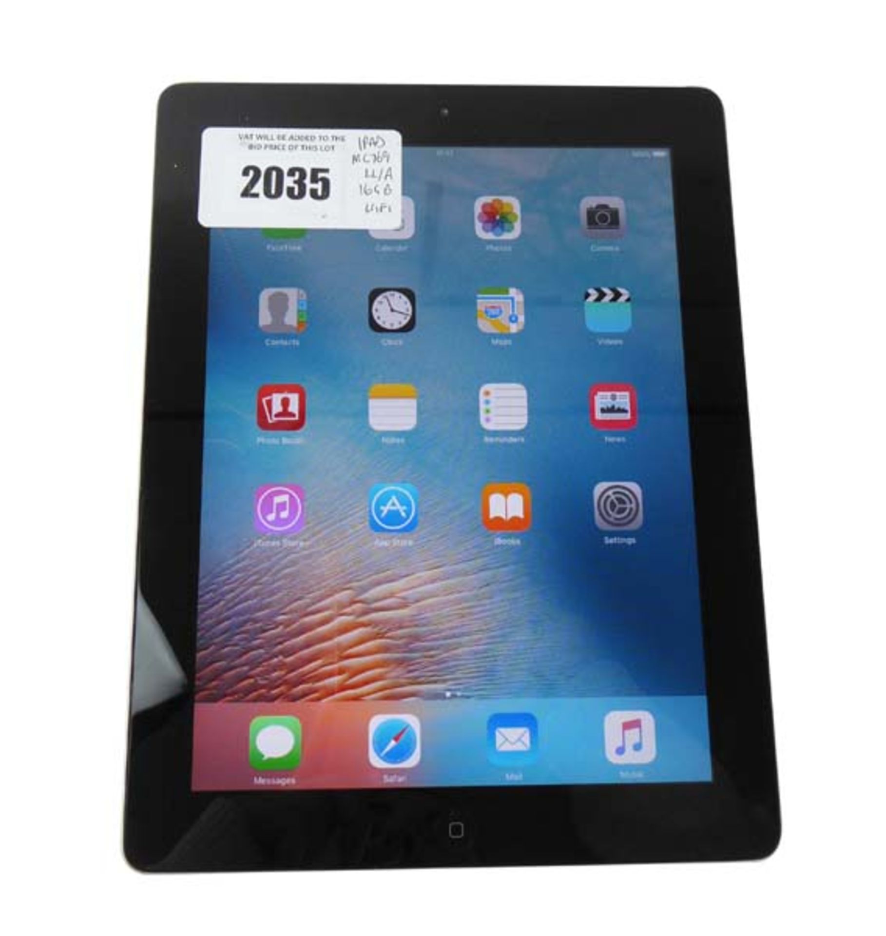 iPad 16GB Silver tablet (A1395)