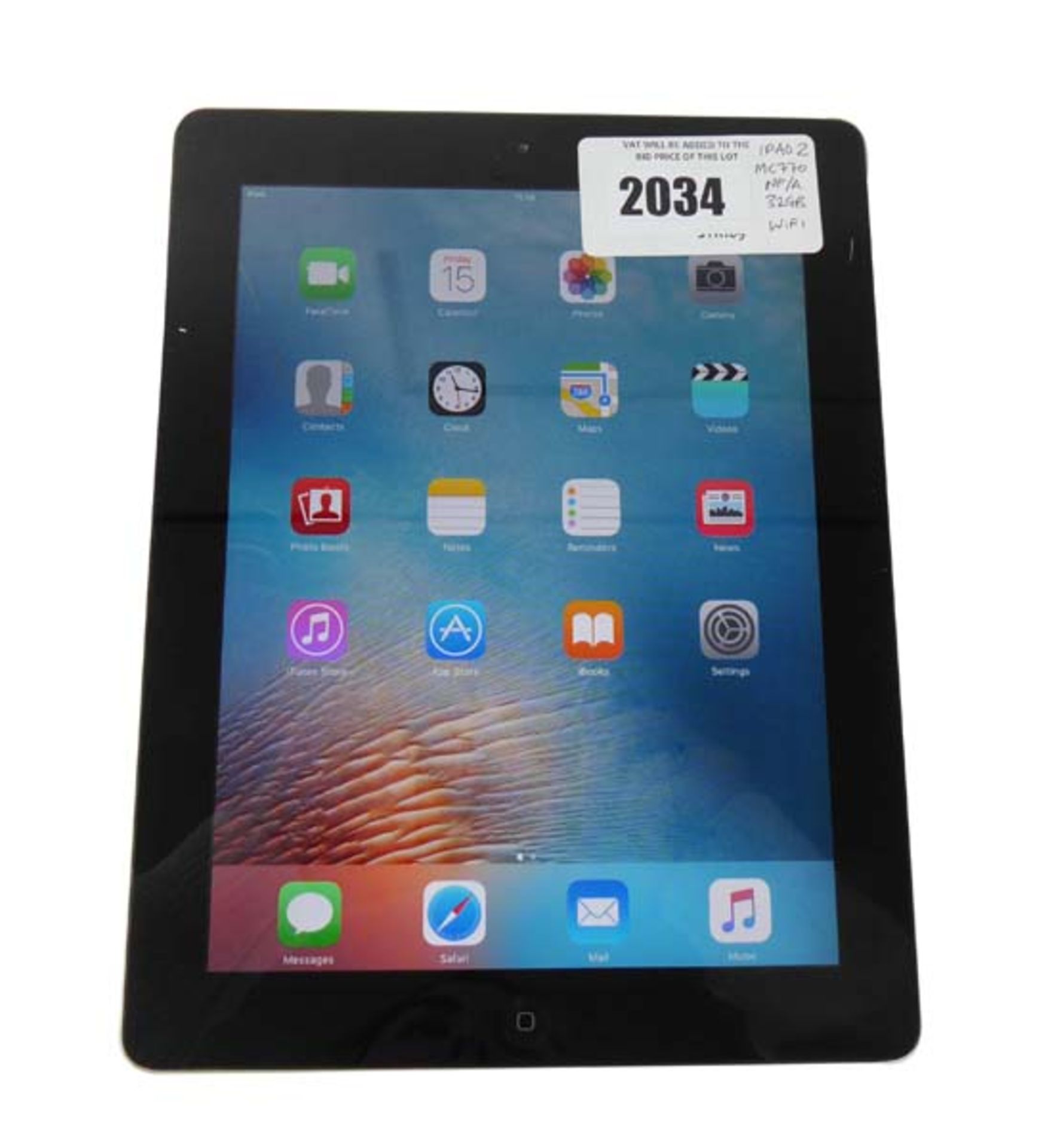 iPad 2 32GB Silver tablet (A1395)