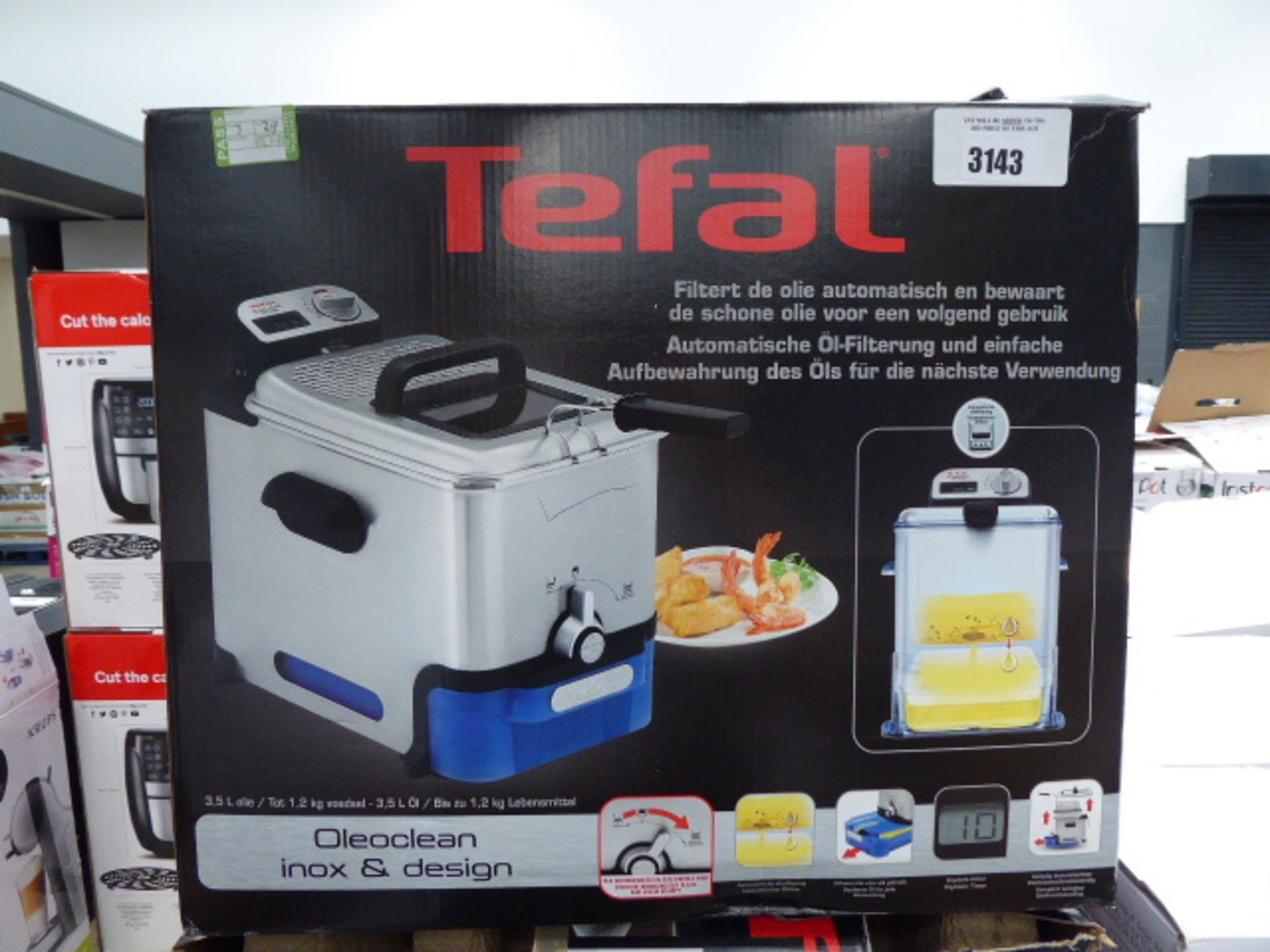 (TN29) Boxed Tefal filter fryer