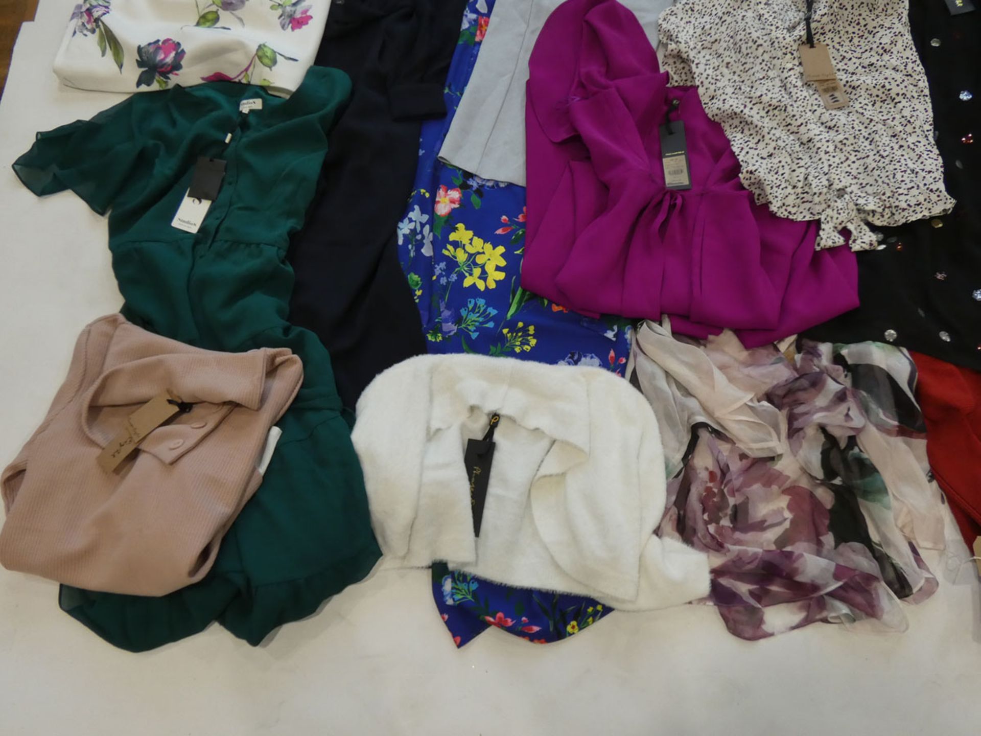 Selection of Phase Eight clothing to include dresses, tops, coats, etc in various sizes - Image 2 of 6