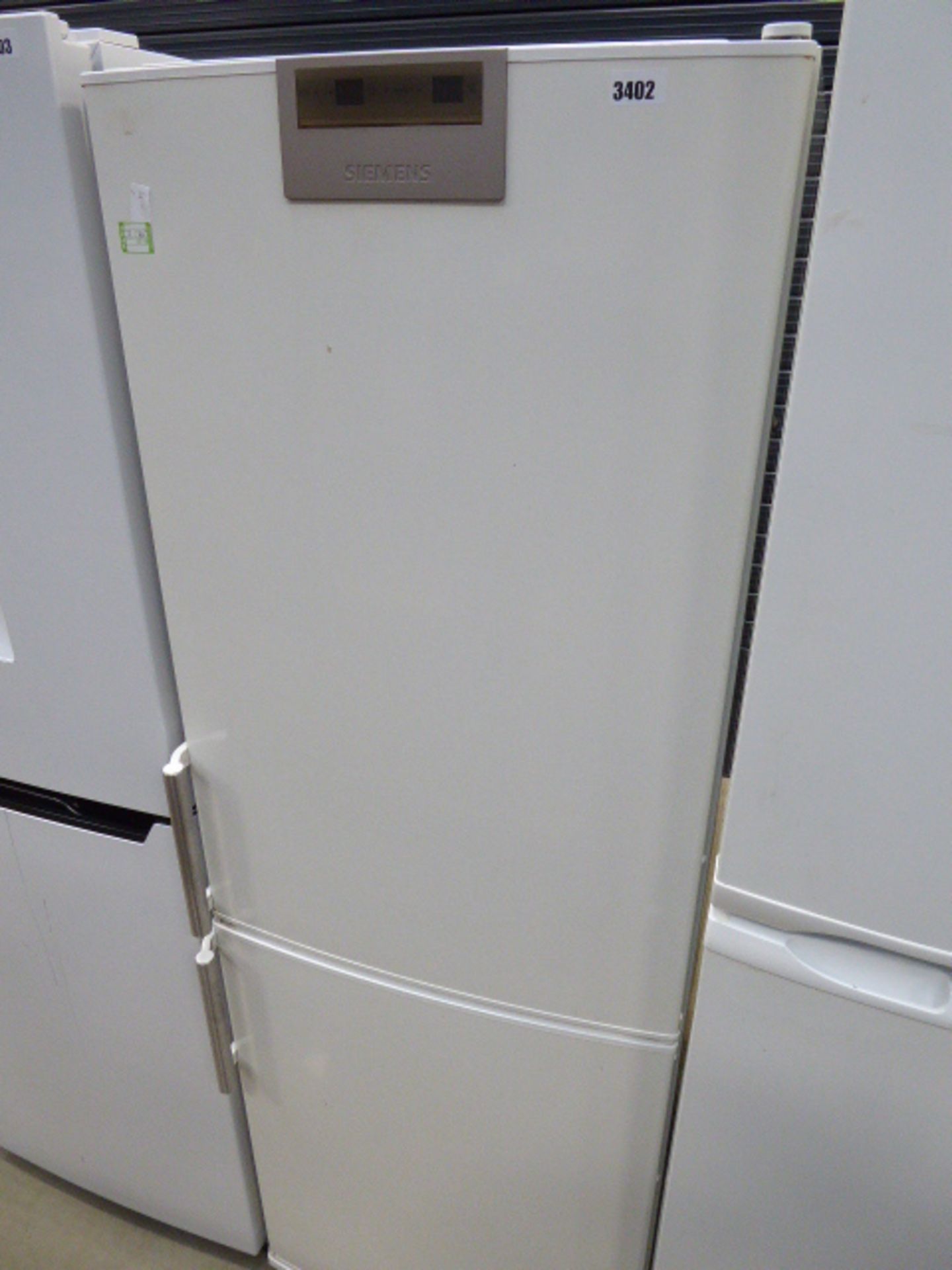 White Siemens fridge freezer