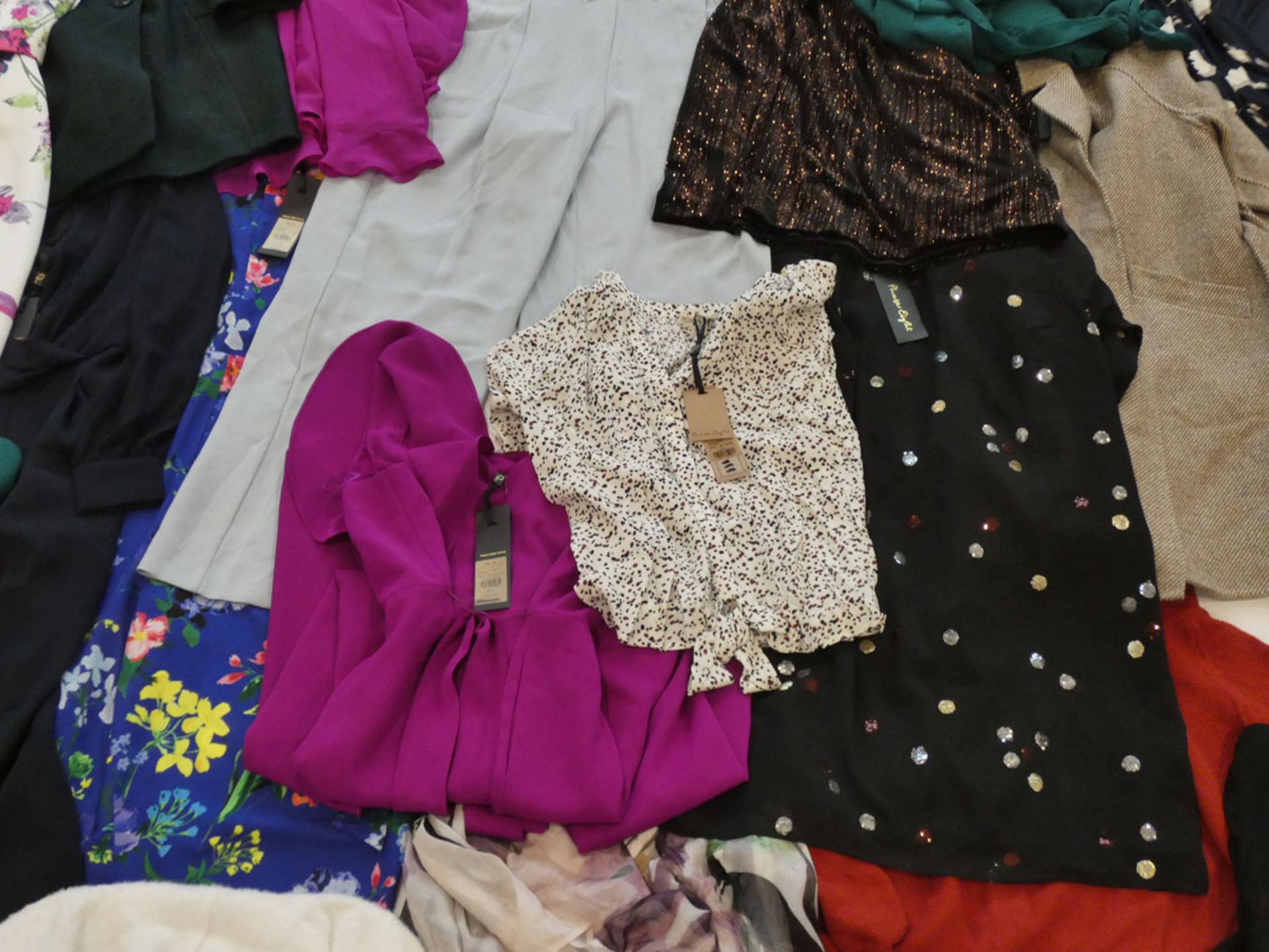 Selection of Phase Eight clothing to include dresses, tops, coats, etc in various sizes - Image 6 of 6