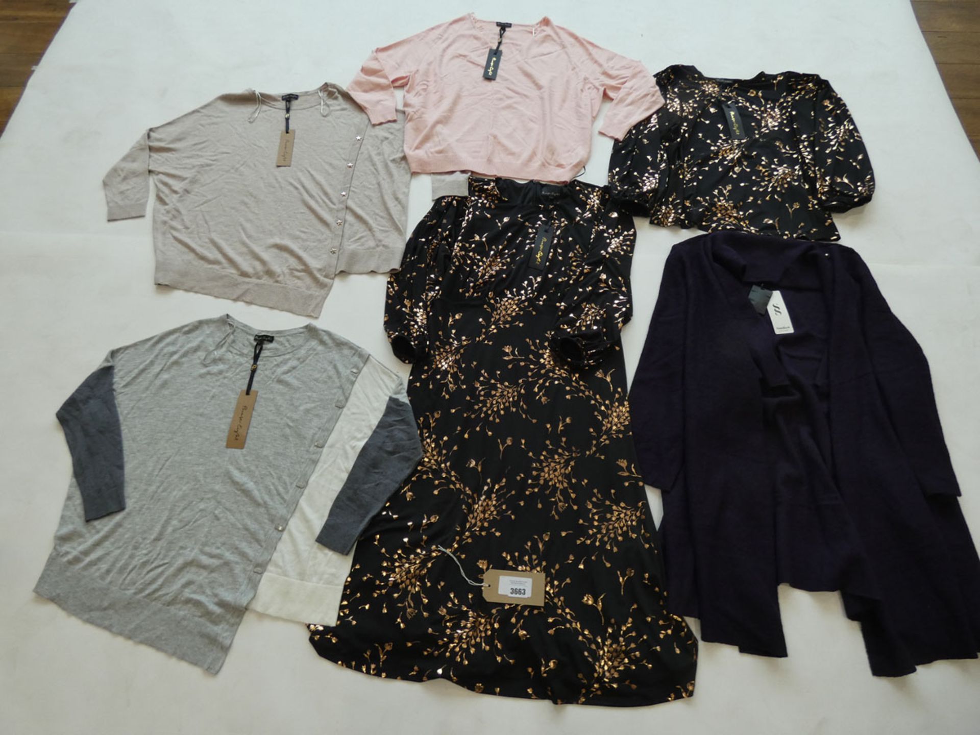 Selection of Phase Eight clothing to include dress, tops and cardigan in various sizes