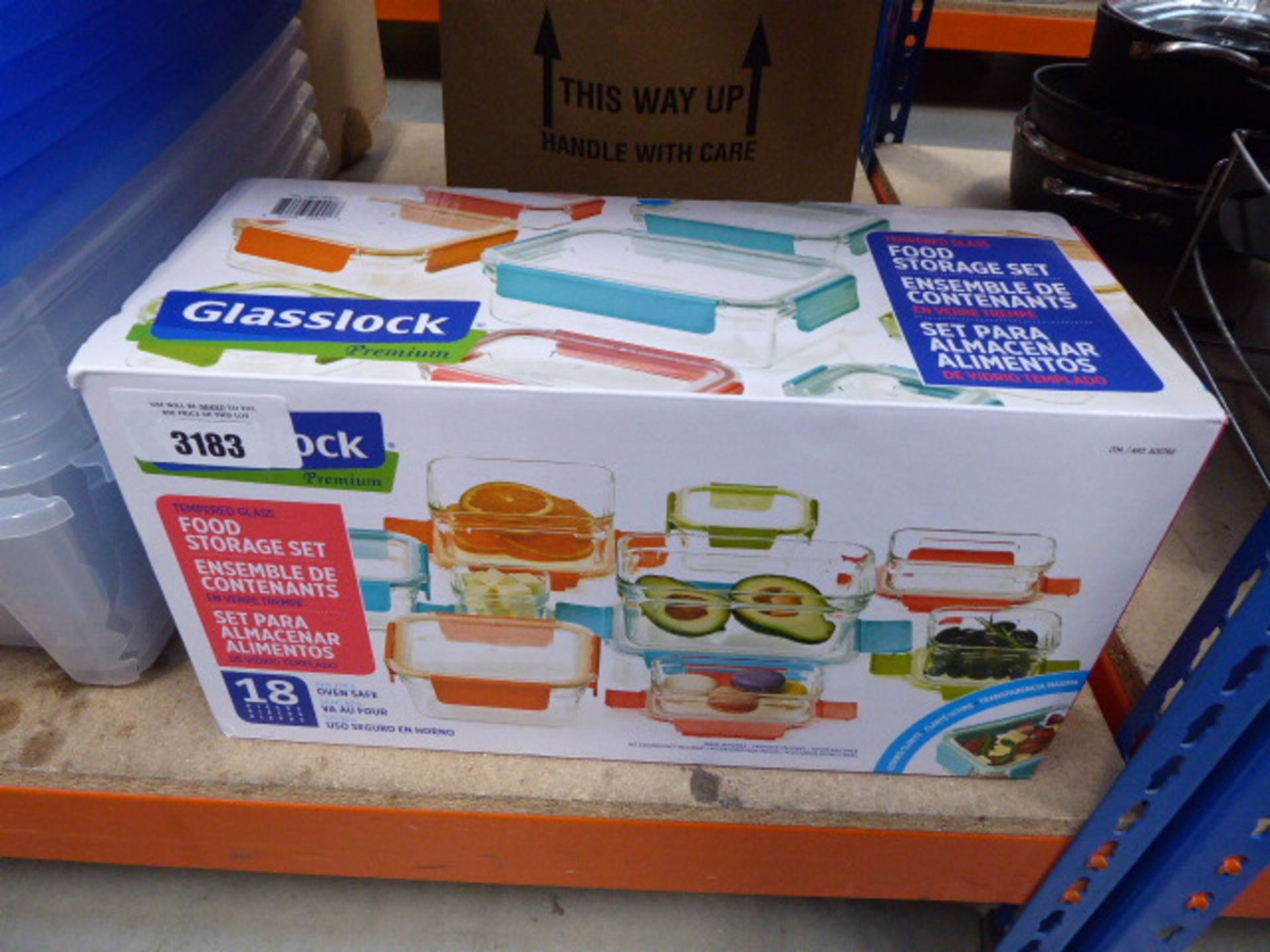 Boxed Glasslock Premium food storage set