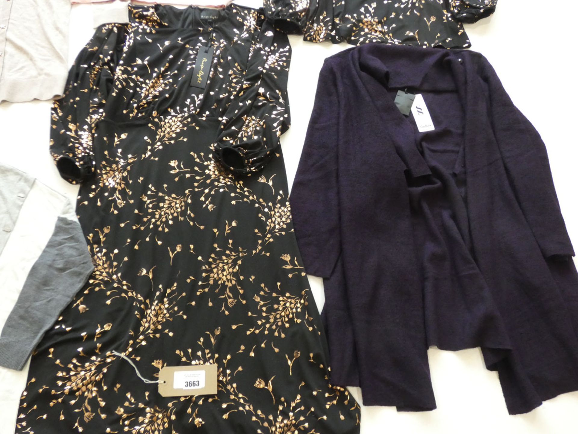 Selection of Phase Eight clothing to include dress, tops and cardigan in various sizes - Image 2 of 5