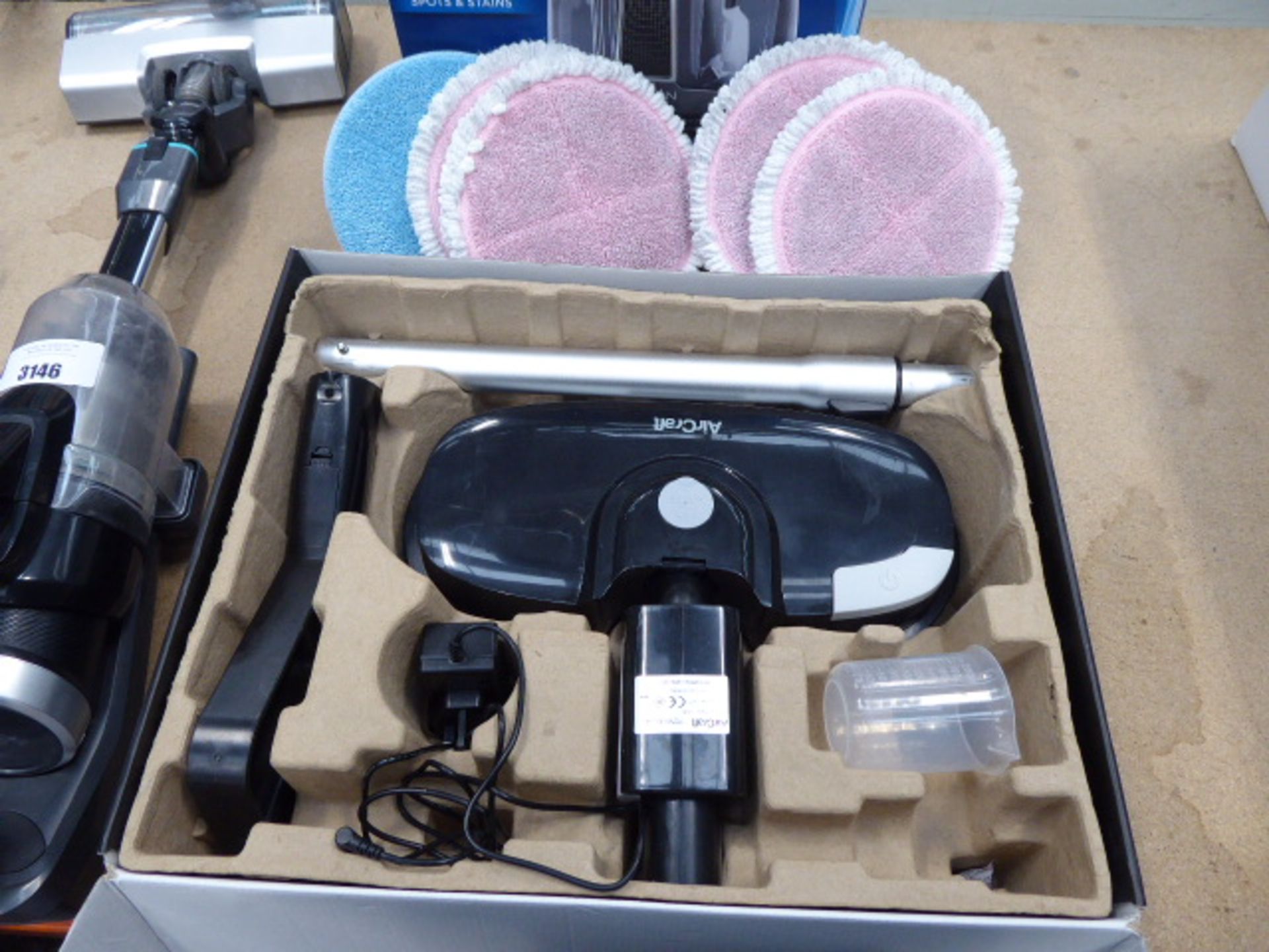 Boxed Aircraft Powerglide cordless hard floor cleaner - Image 2 of 2
