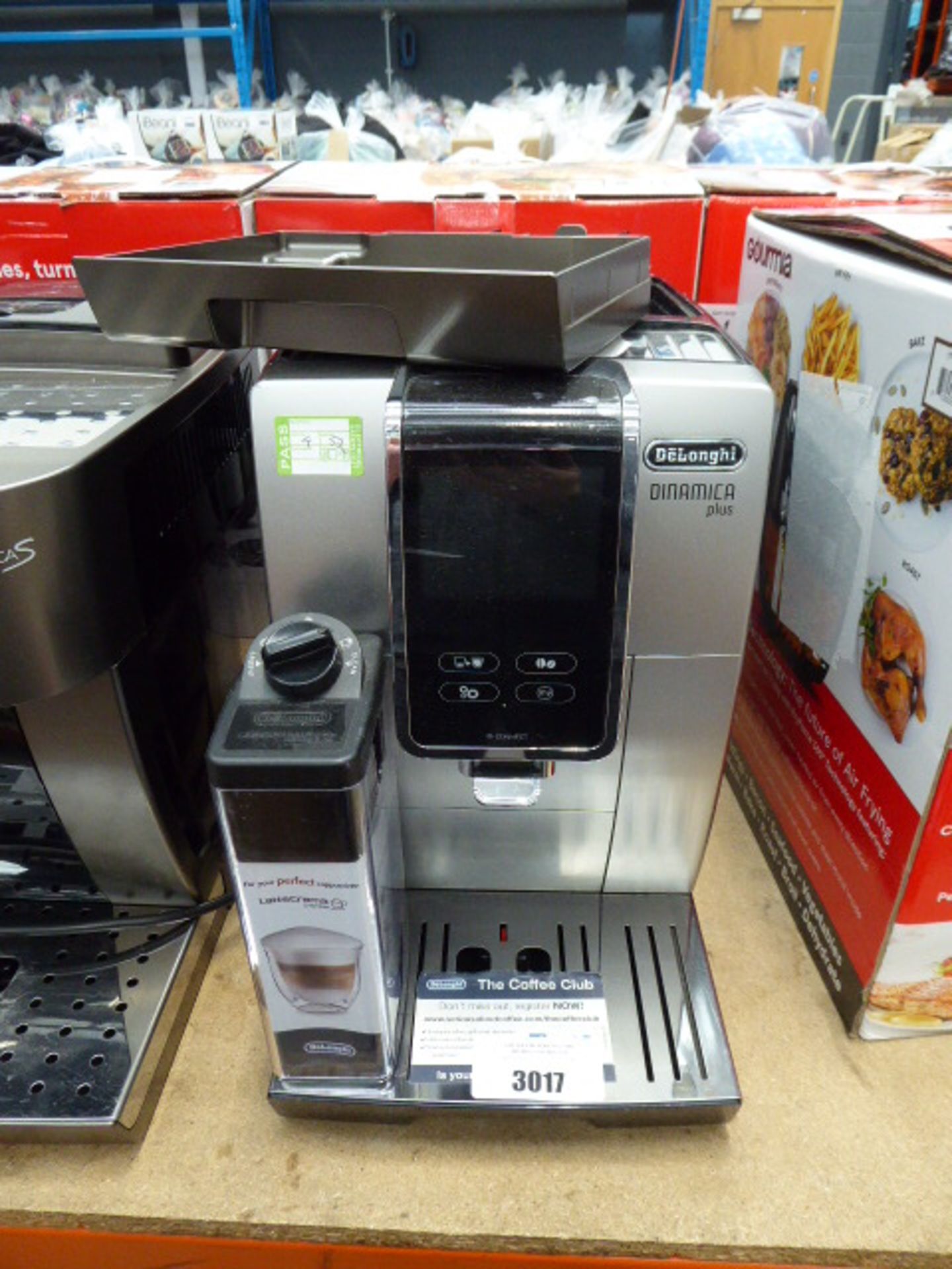 (TN52) Unboxed De'Longhi Dinamica Plus coffee machine (no accessories)