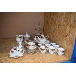 Quantity of Royal Albert Old Country Rose crockery