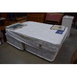 4'6'' divan bed base with mattress