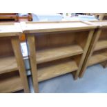 5025 - Oak dresser top/open front bookcase (31)