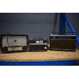 3 vintage radios