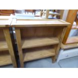 5045 - Oak dresser top/open front bookcase (4)