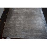 Dream Step modern grey rug, approx 200 x 290cm Good condition, no damage