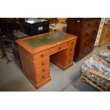 Reproduction twin pedestal desk In need of attention