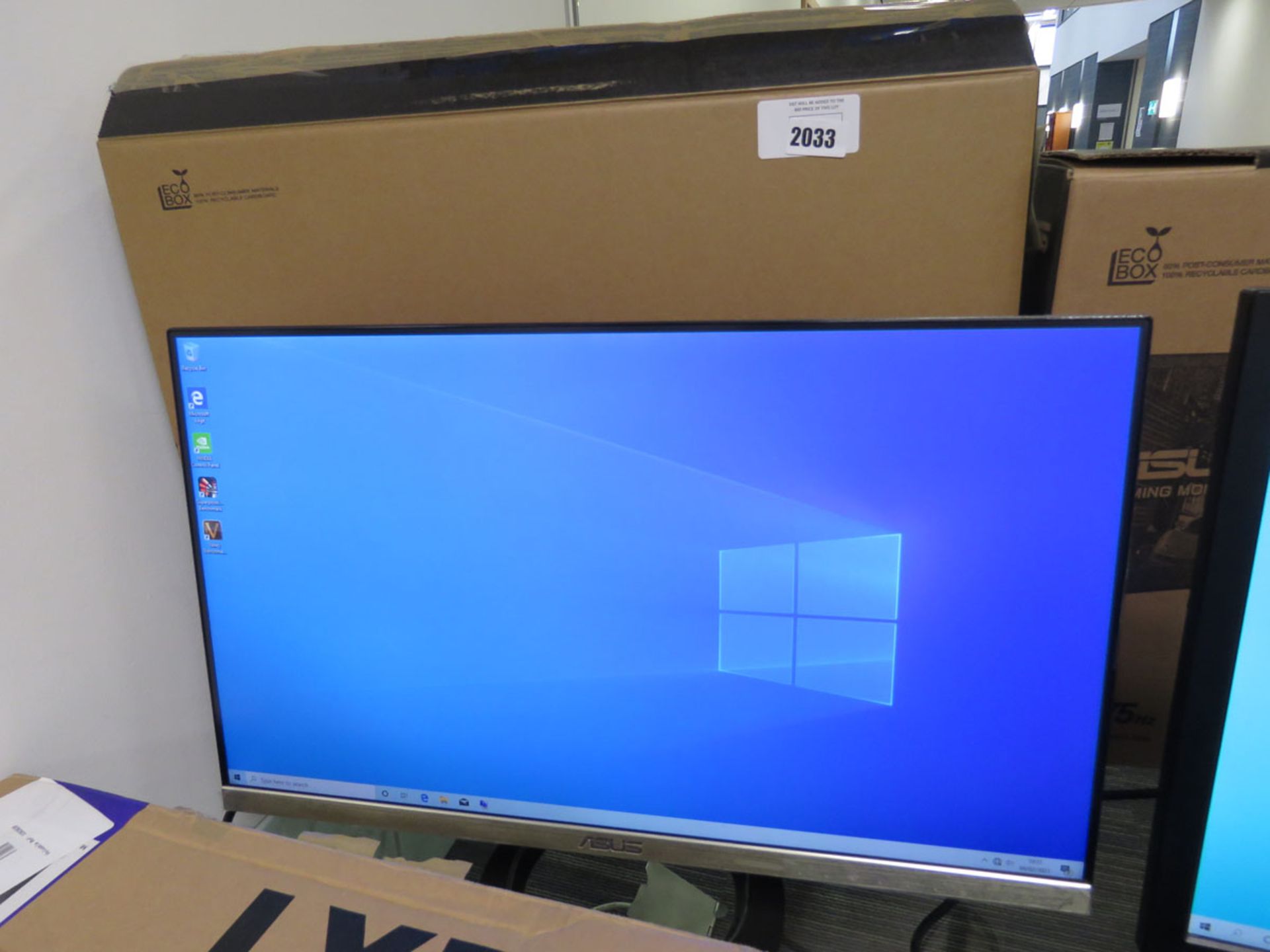 Asus VZ249 24'' LCD monitor with box