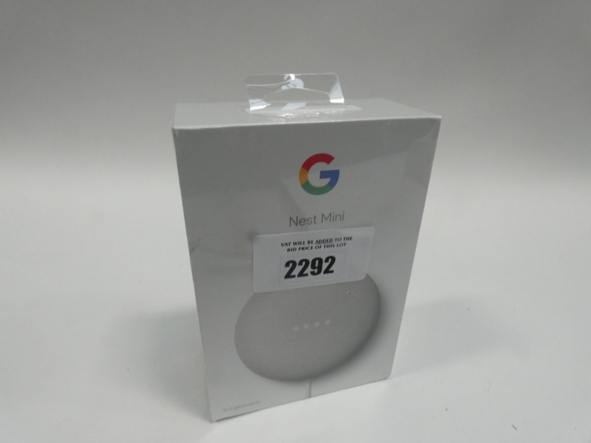 Google Nest Mini 2nd Generation in Chalk