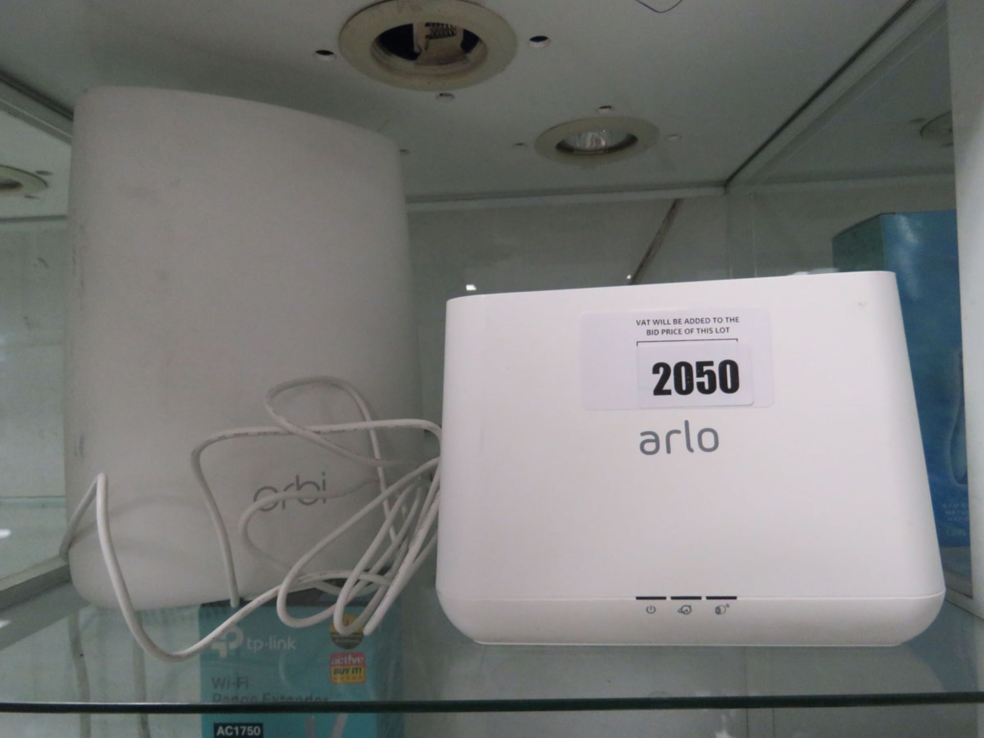 Arlo Netgear excess boost to include Netgear Orb Satellite model RBS50 with power supply and Netgear