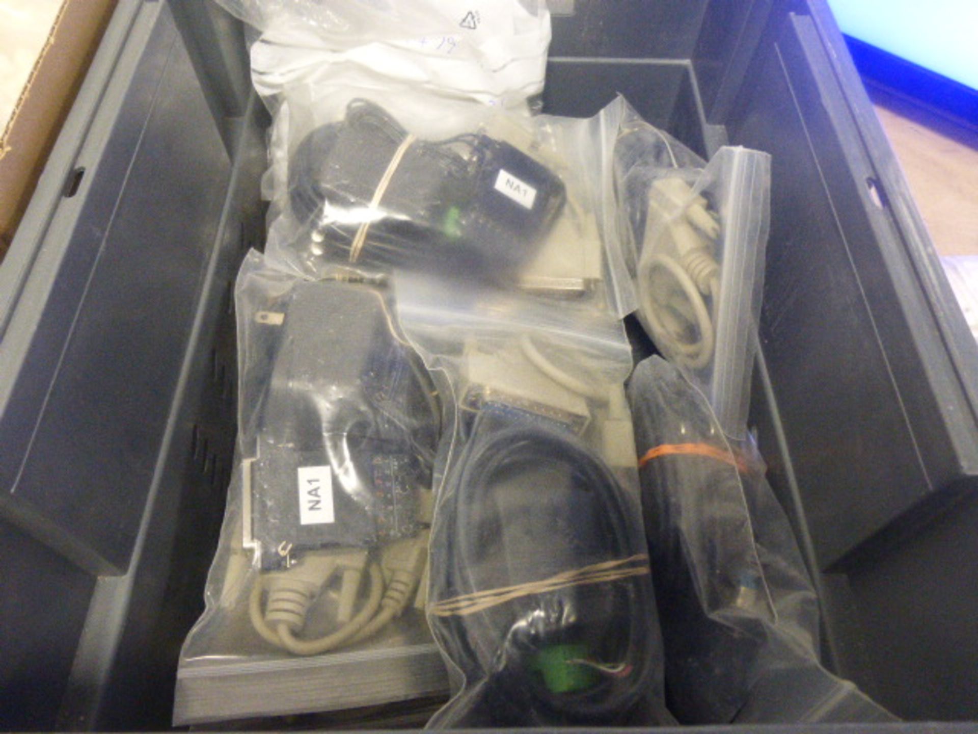2 boxes of miscellaneous RS Components, to include sockets and cables - Image 3 of 3