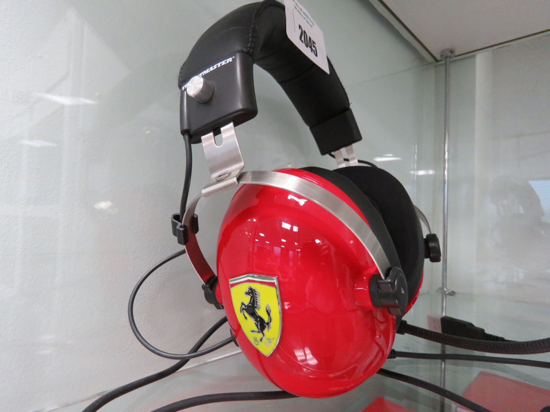 Pair of Thrustmaster Ferrari gaming headphones with microphone built in - Image 2 of 2