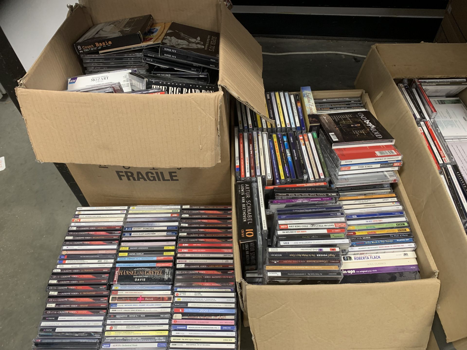 6 various boxes of wide variety of CDs, classical and others - Image 4 of 5