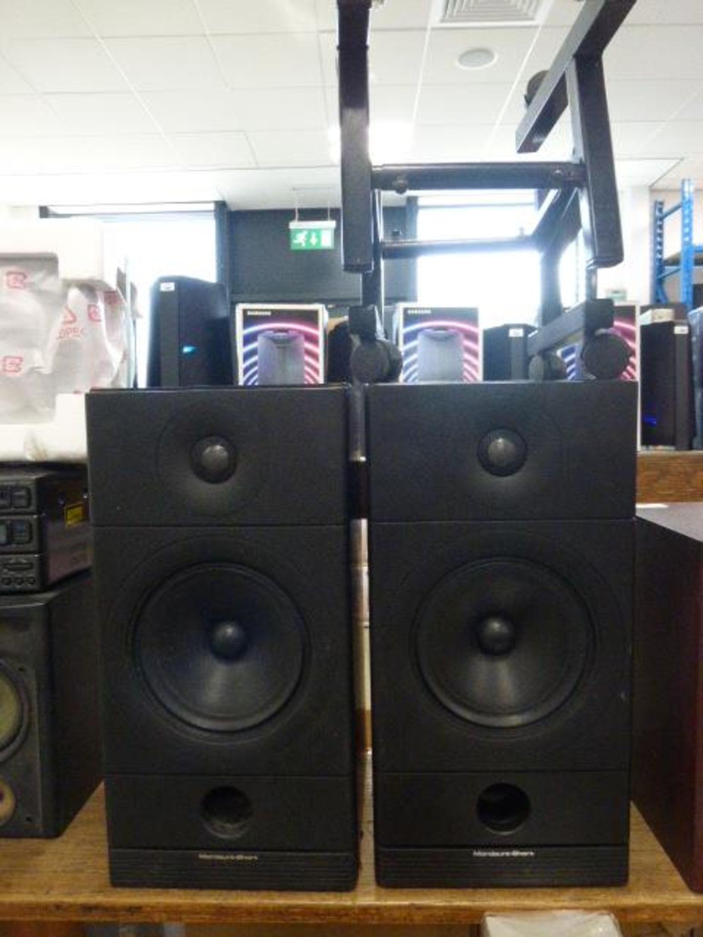Pair of Mordaunt Short stereo loudspeakers MS-3.30
