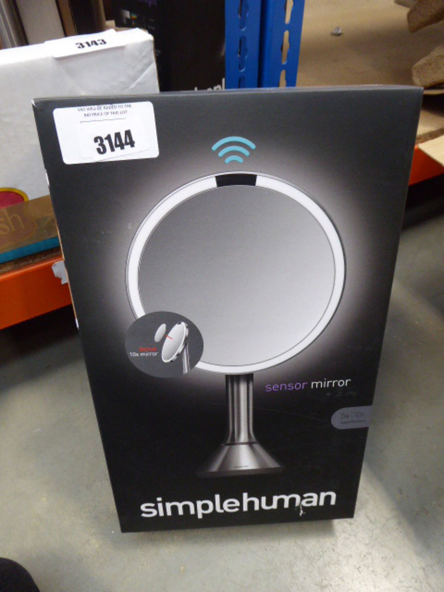 3145 Boxed Simple Human sensor mirror