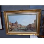 Canaletto print of Venice