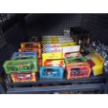 Collection of Matchbox and other diecast cars