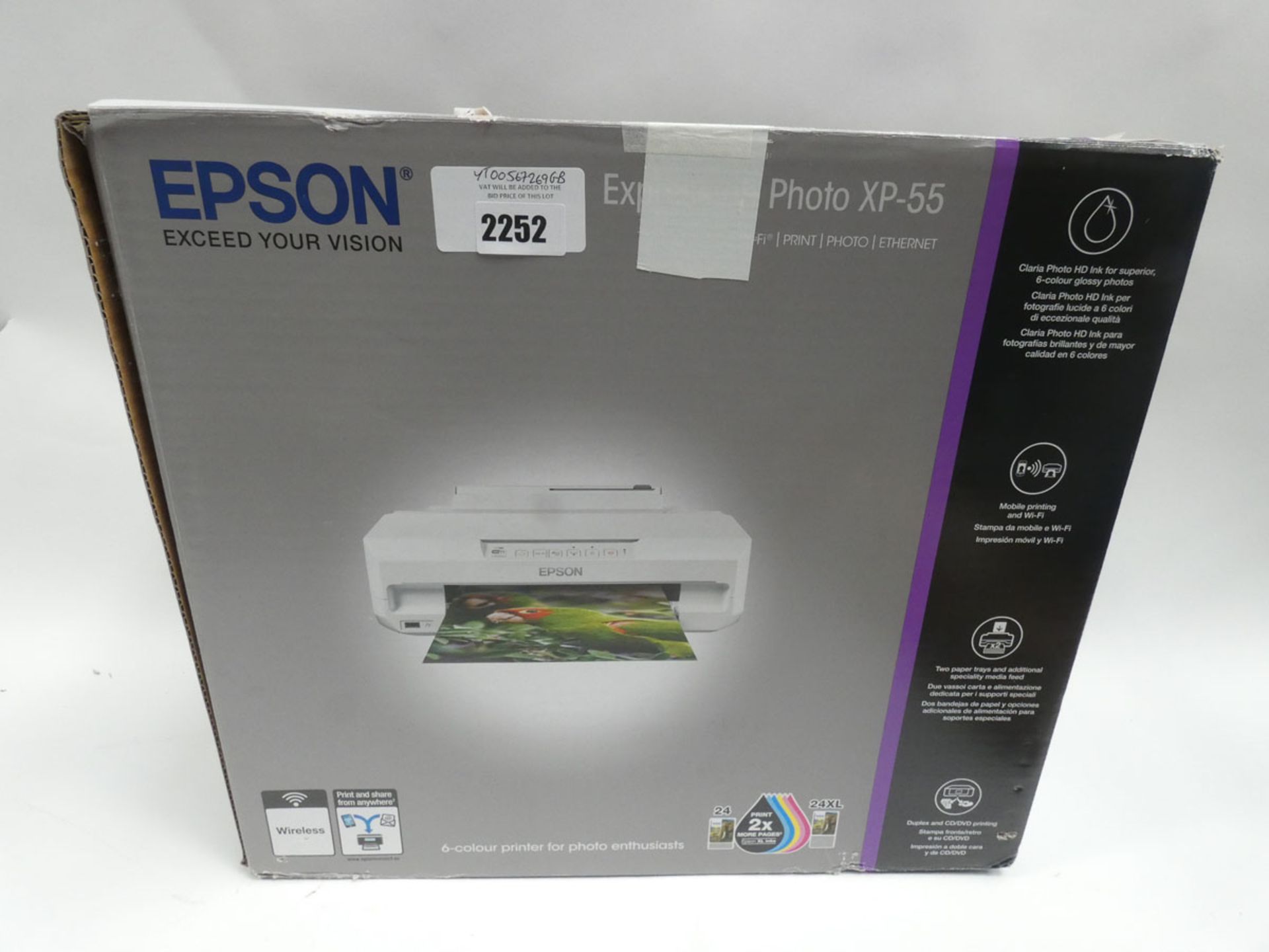 Epson Express Photo XP-55 wireless printer