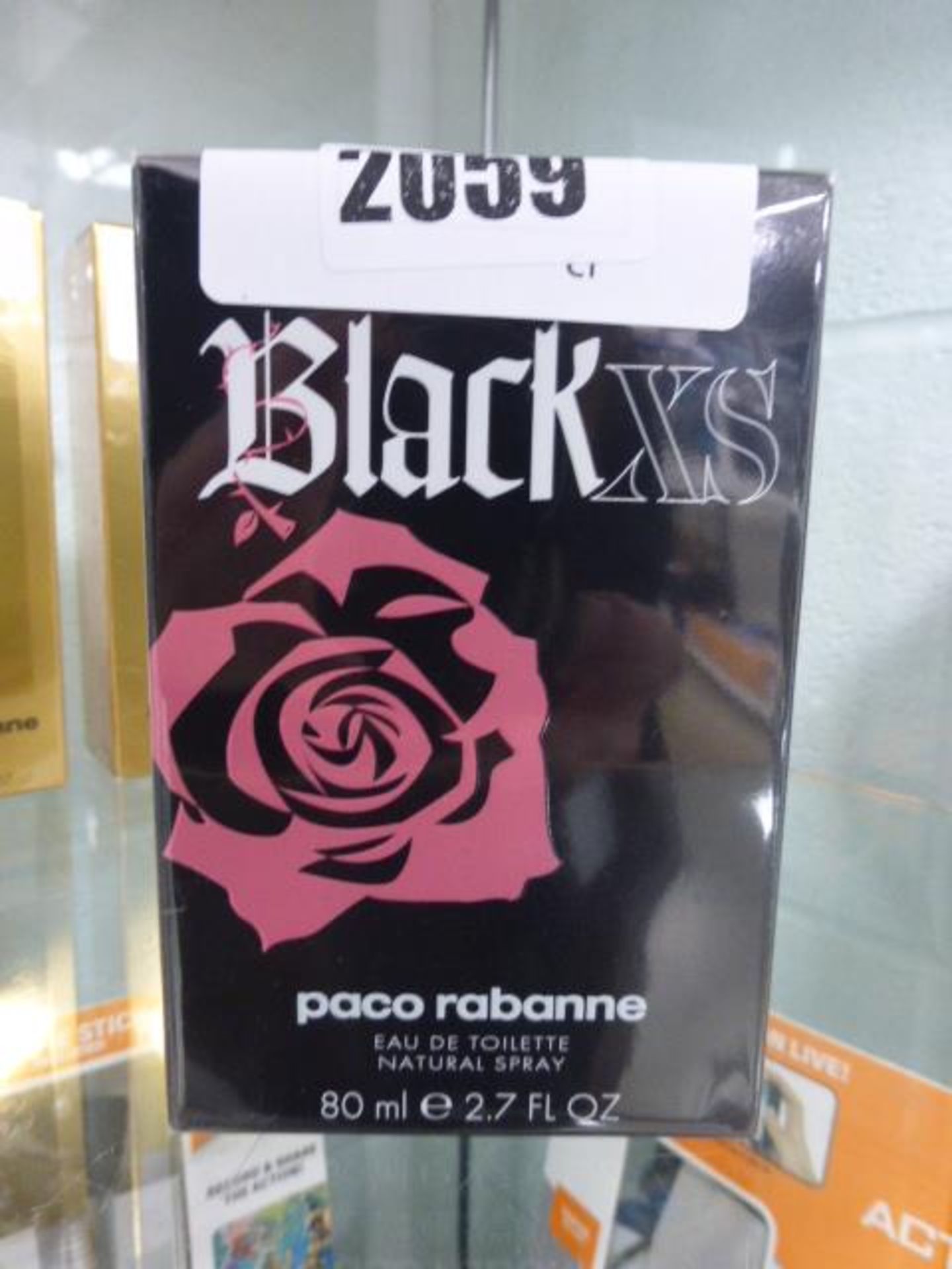 Black XS Paco Rabanne 80ml perfume in sealed box