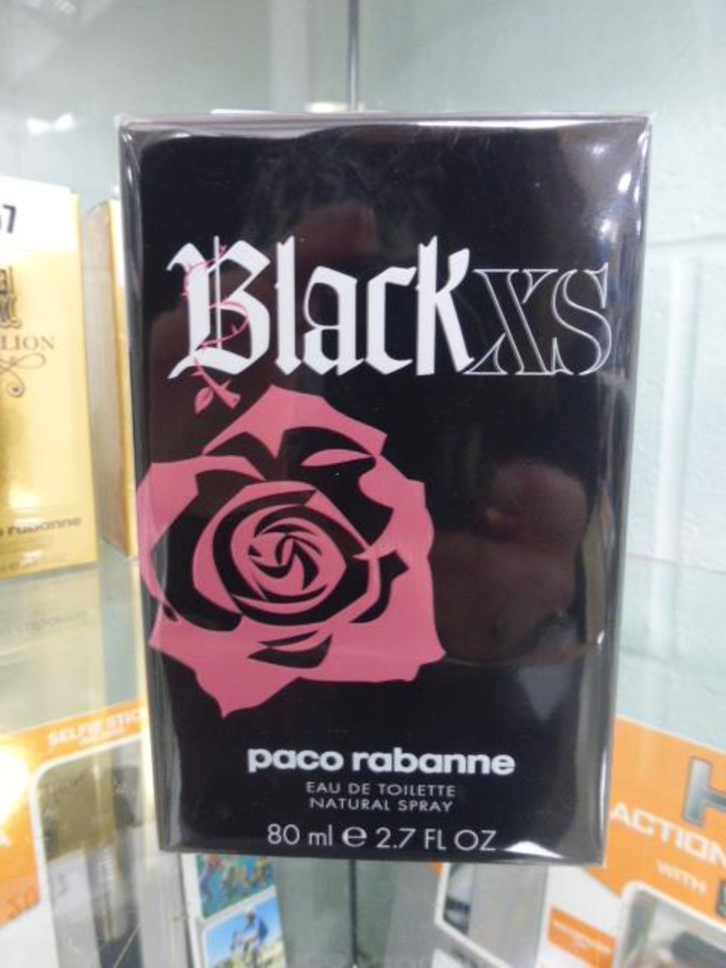 Black XS Paco Rabanne 80ml perfume in sealed box