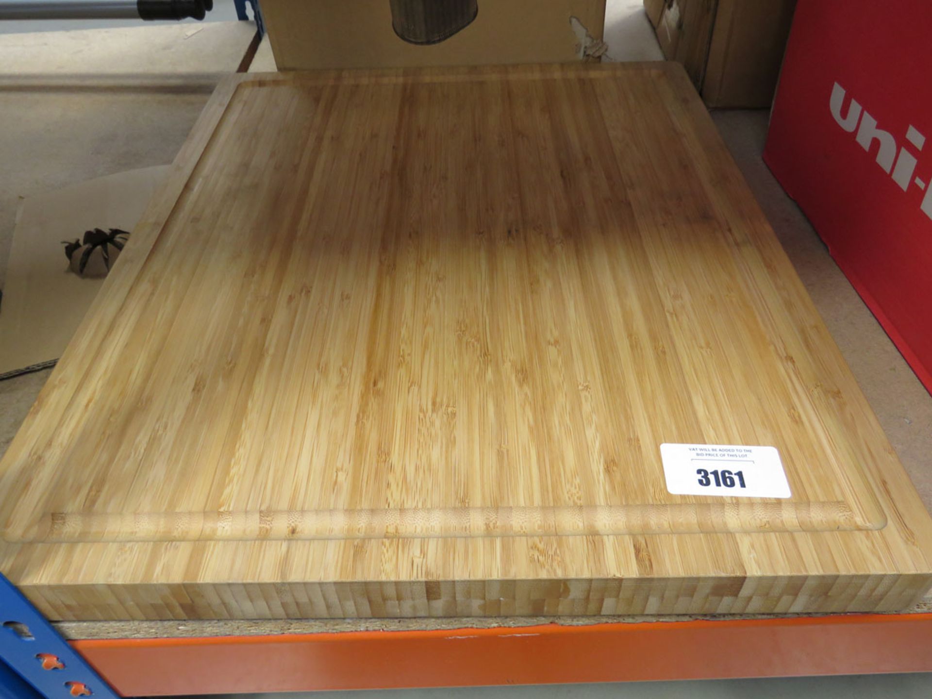 Large wooden serving board