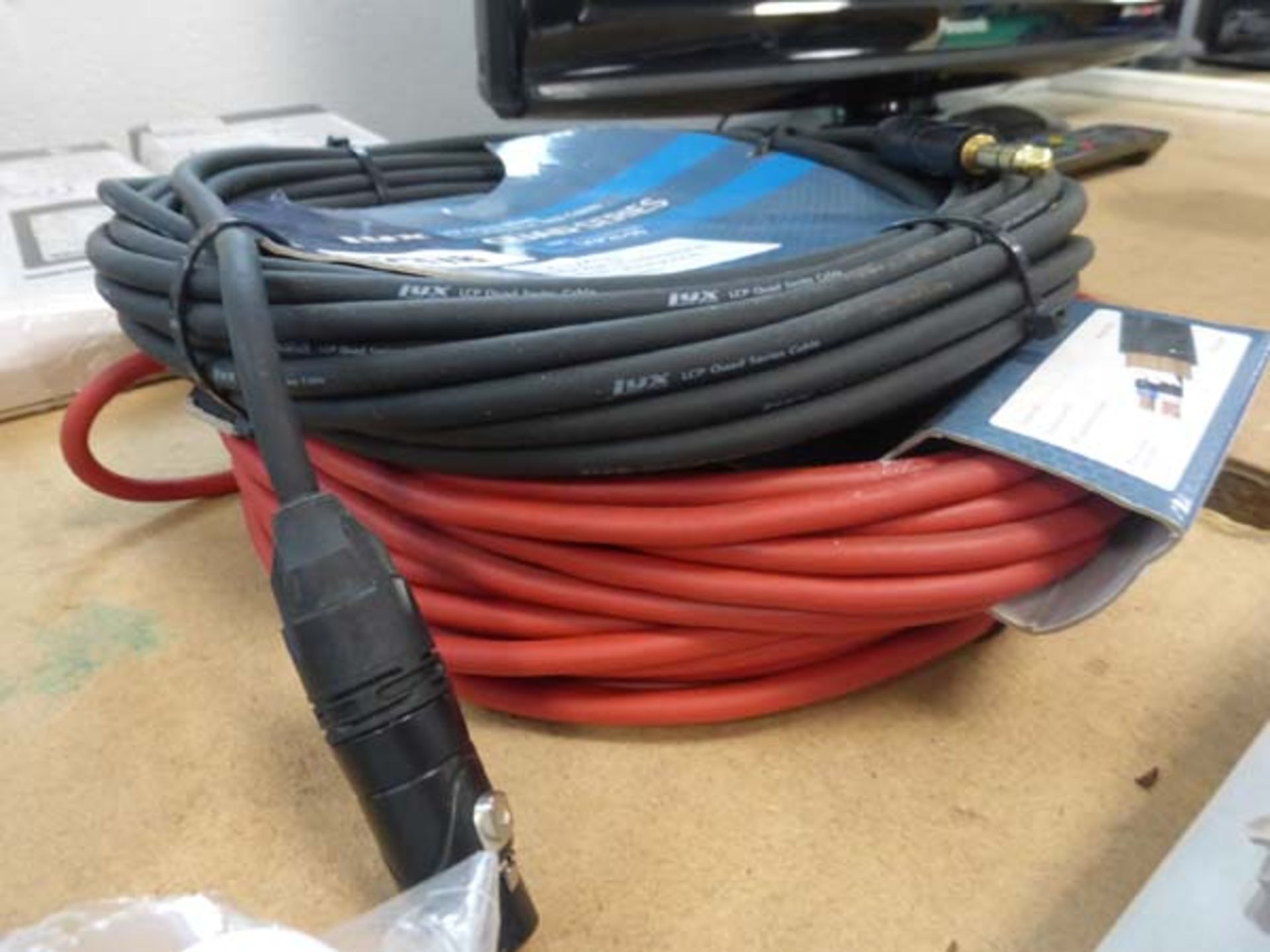 3 LYX Pro XLR microphone cables