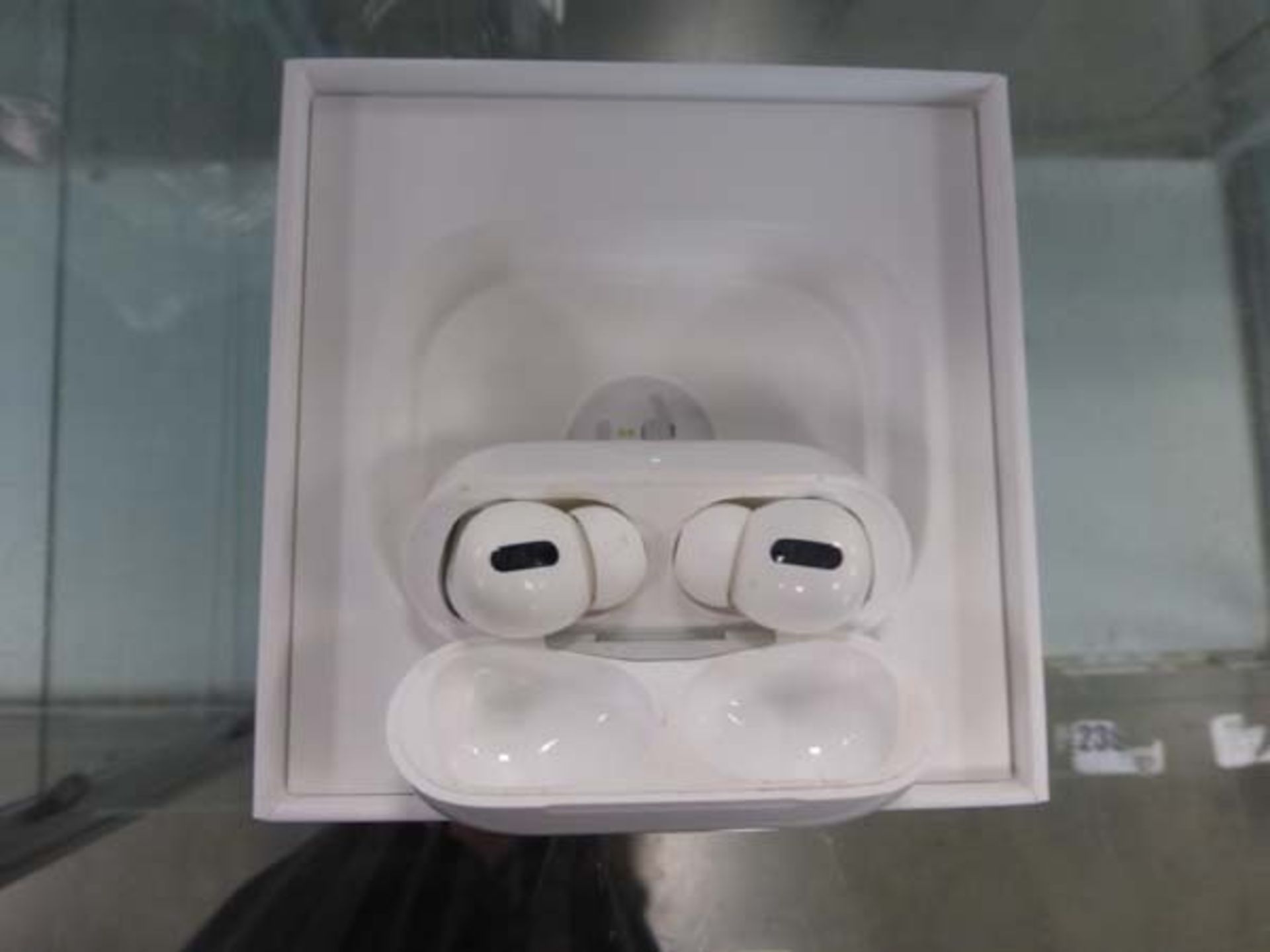 2192 Pair of Apple Airpods Pro with wireless charging case and box