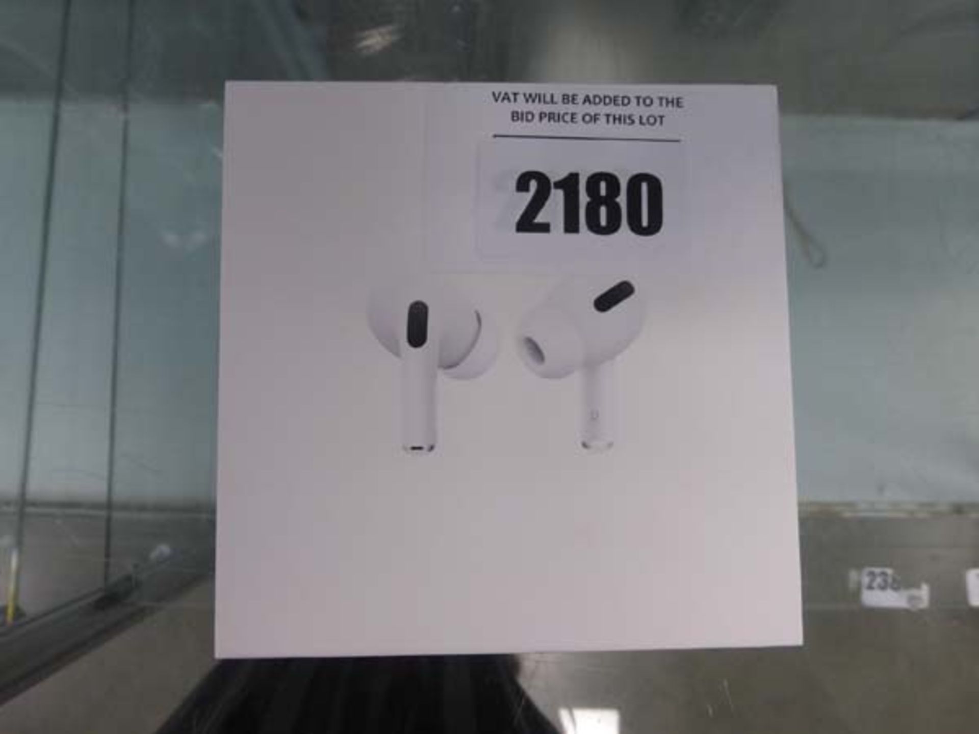 2192 Pair of Apple Airpods Pro with wireless charging case and box - Image 2 of 2