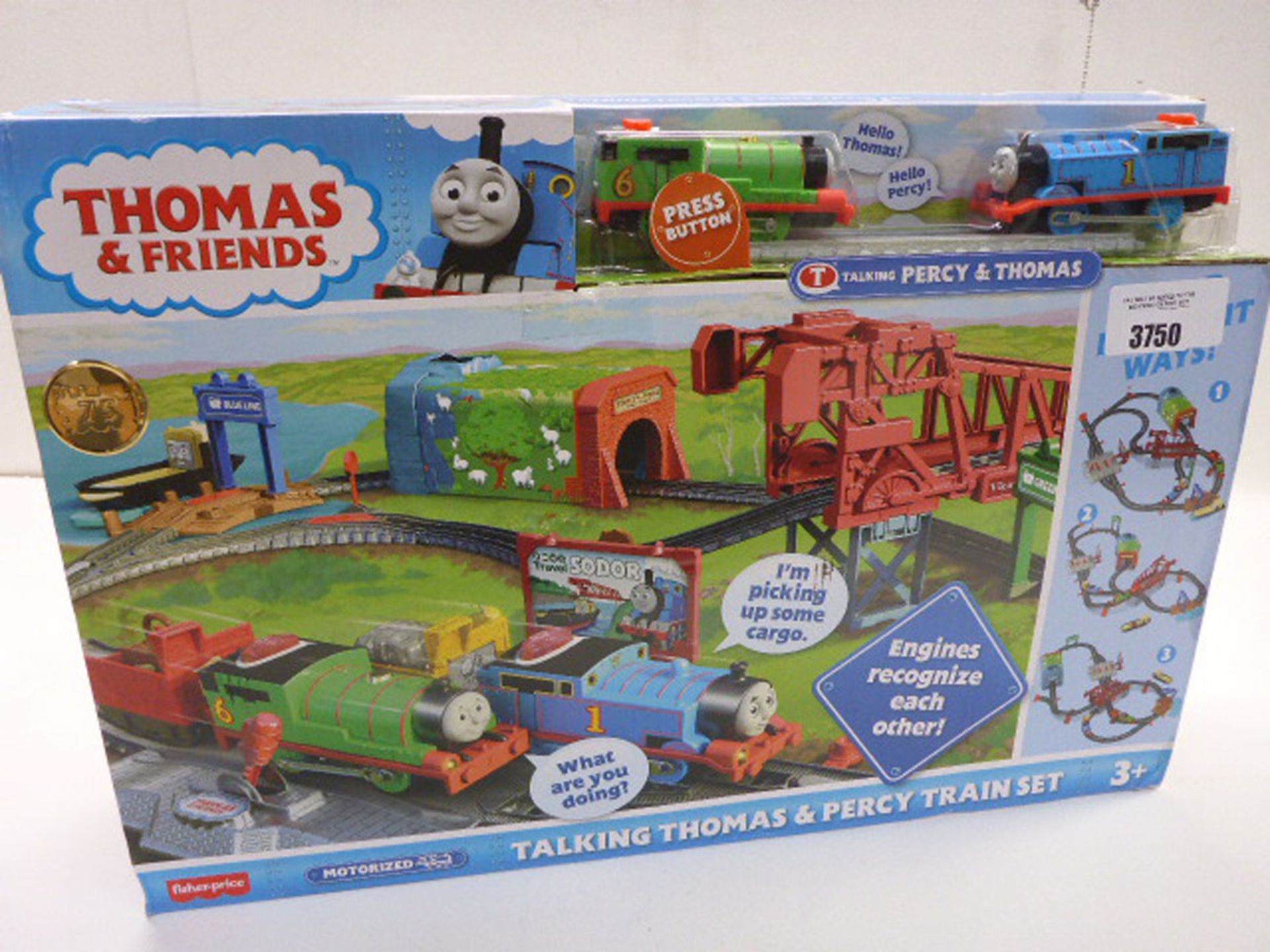 Thomas & Friends talking Thomas & Percy train set