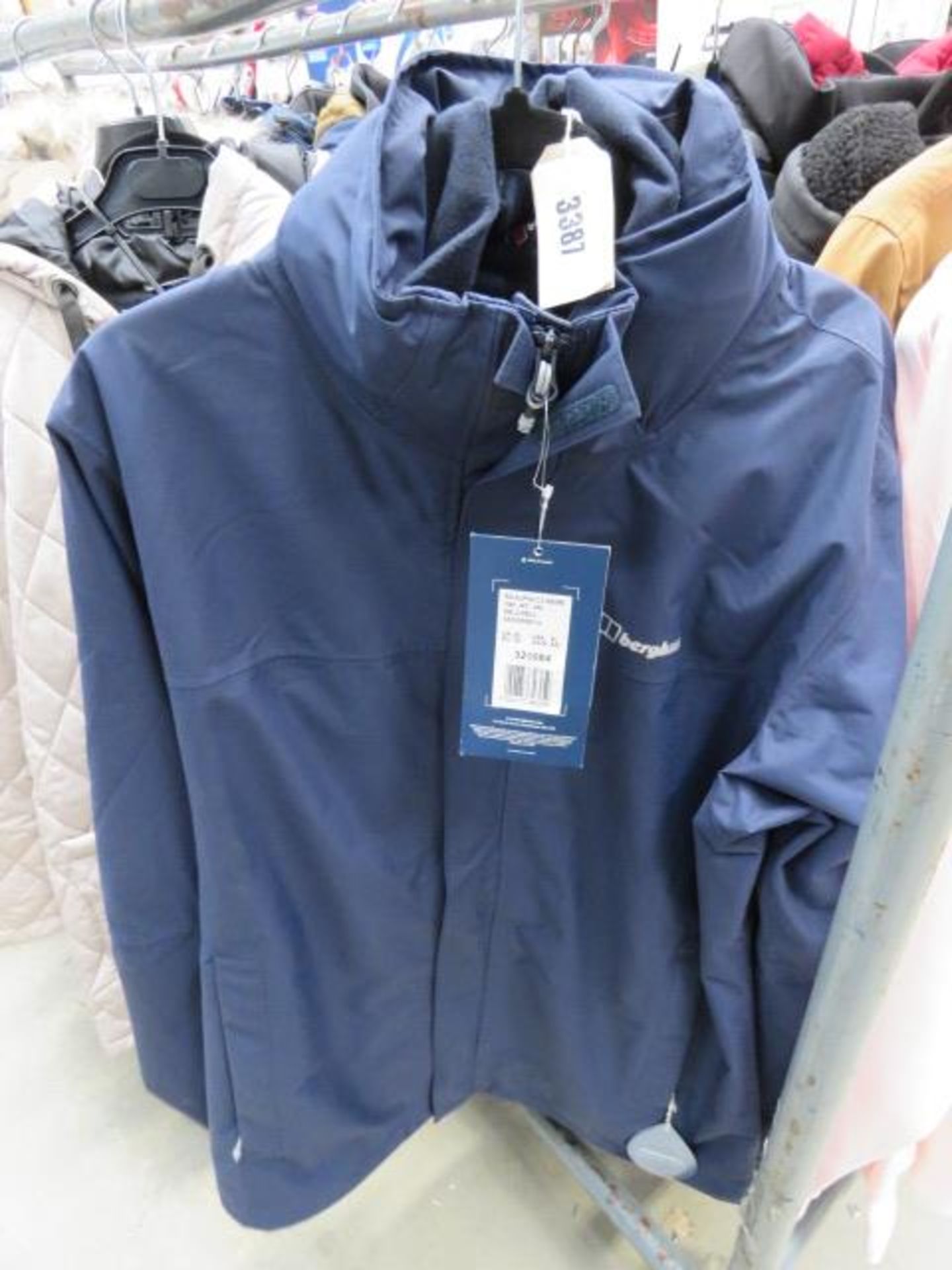 Full zipped hooded mens Berghaus coat sized XL