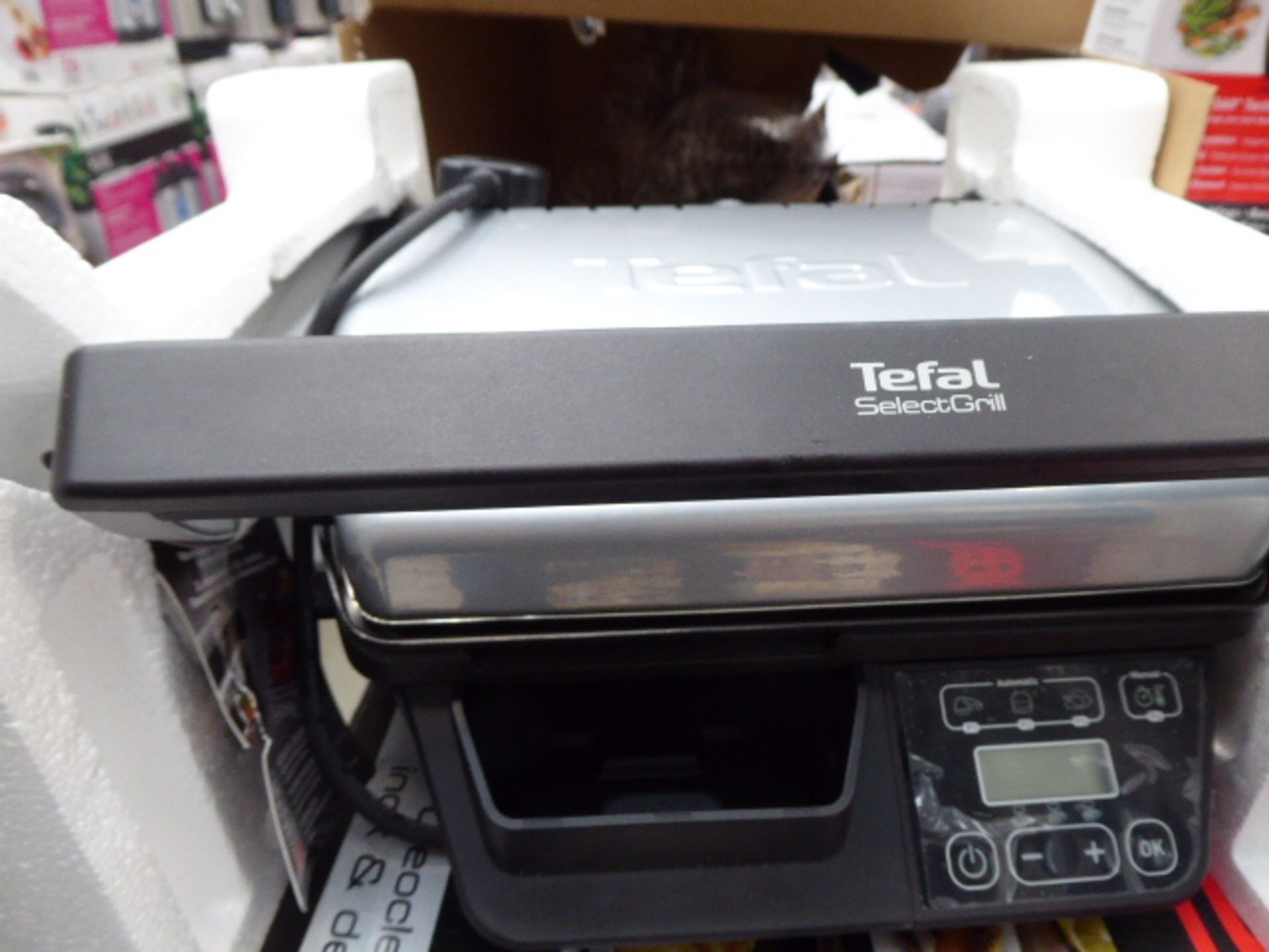 (TN14) Tefal Select grill with box - Image 2 of 2