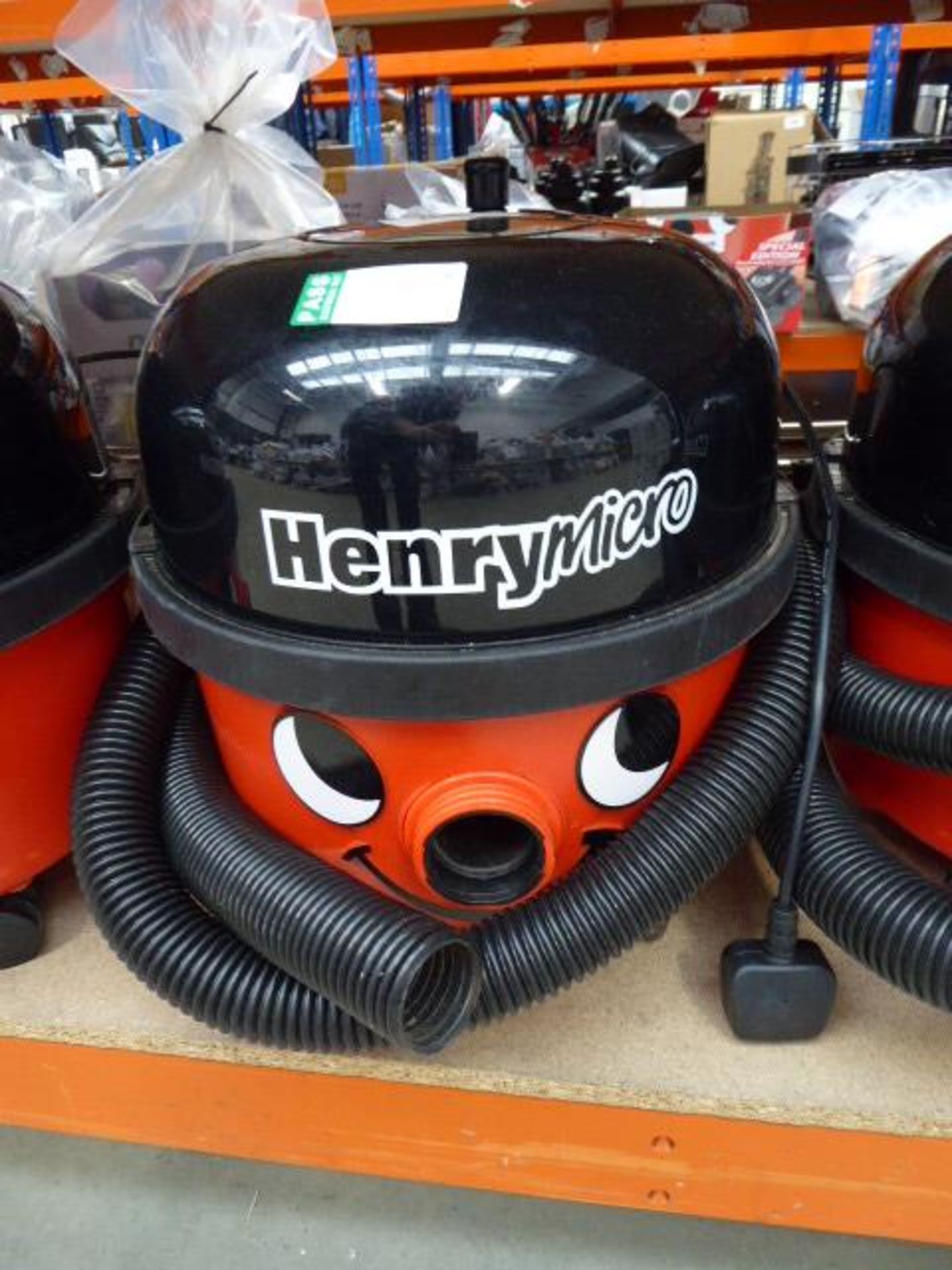 Henry micro vacuum cleaner with pole plus small bag of accessories