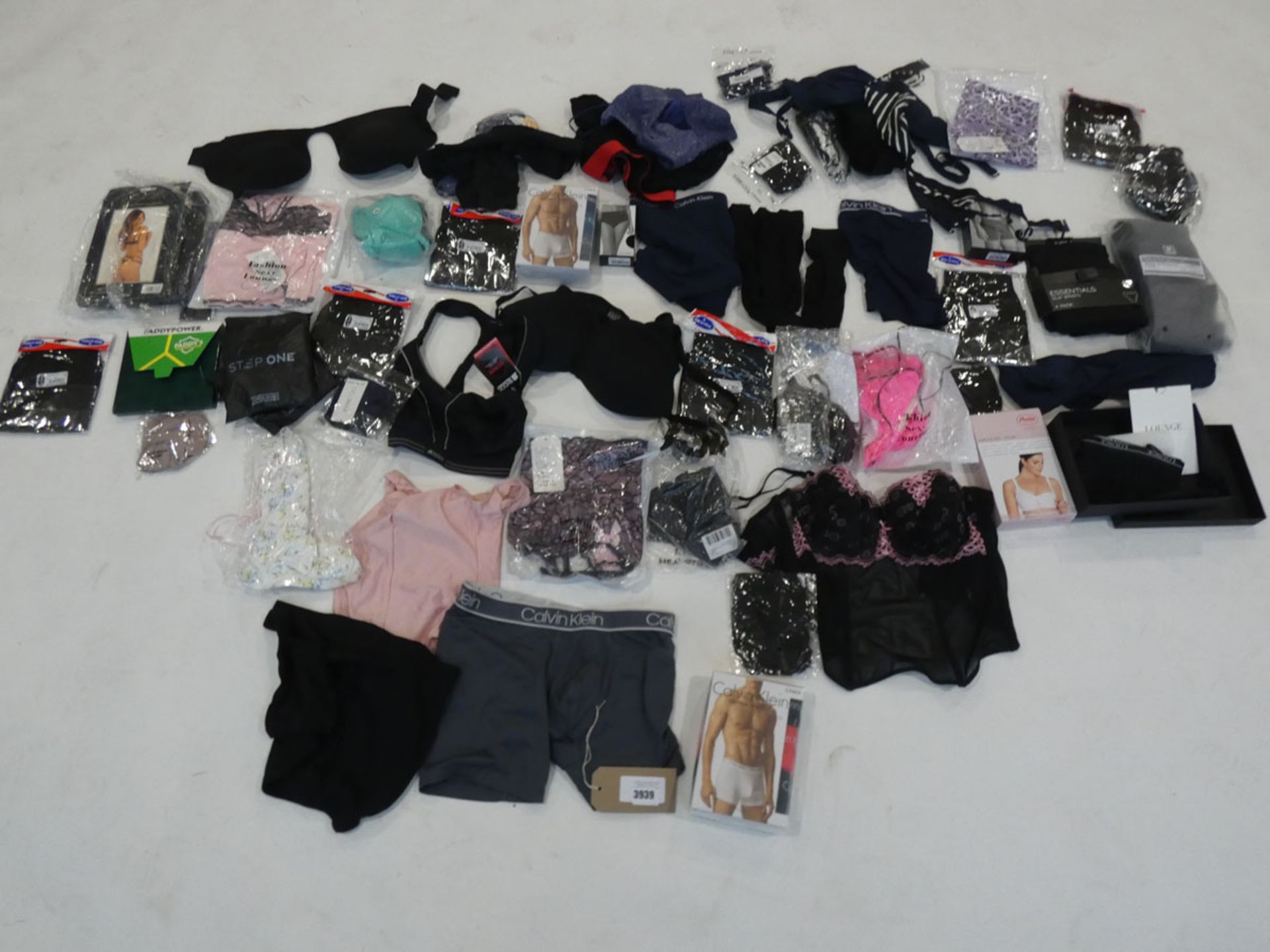 Selection of mixed ladies and men's underwear