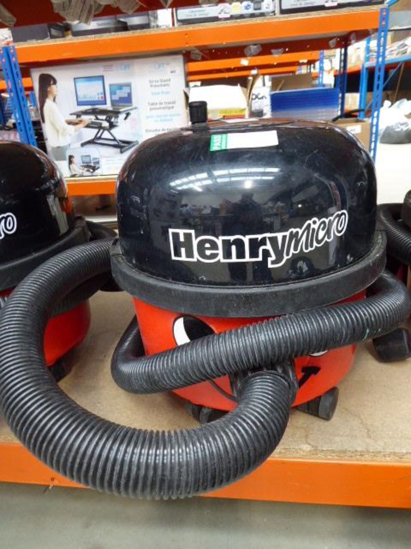 (TN79) Henry micro vacuum cleaner with pole plus small bag of accessories