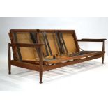 A 1960/70's teak 'Manhatten' sofa bed frame by Guy Rogers of Liverpool CONDITION REPORT: