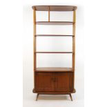 An Ercol elm and beech room divider, h. 191 cm CONDITION REPORT: H. 191cm W. 90cm D.